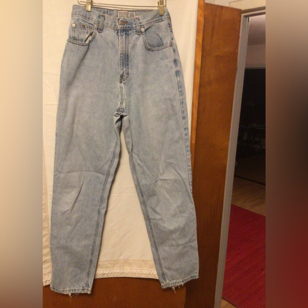 VINTAGE ABERCROMBIE & FITCH HIGH RISE JEANS SZ 10 # mom jeans #Y2K